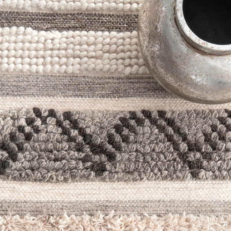 Jagger Wool Geometric Indoor Rug, Rectangle 8' x 11'