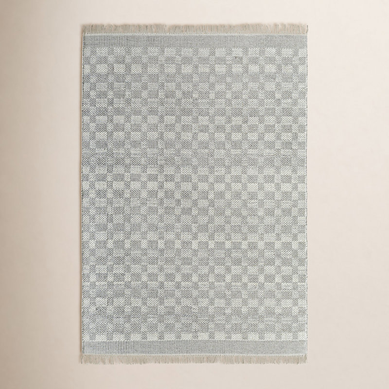 Tapis en laine Lavande, Rectangle 3 pi 6 po x 5 pi 6 po