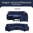 Evaa 82.6'' Velvet Sofa-851856332