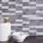 Ecoglassify 11.82 in. x 11.82 in. Brick Joint Matte Glass Mosaic Tile