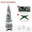 Arbre de Noël artificiel enneigé-1385301199