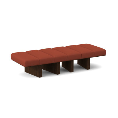 Oblique Upholstered Bench