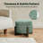 24.6 ″ Upholstered Storage Ottoman With Wooden Tray-1820283903