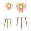 Ensemble de 2 tables basses gigognes Triangle