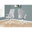 Chaise de bureau, avec dossier à hauteur, hauteur réglable, pivotante, ergonomique, accoudoirs