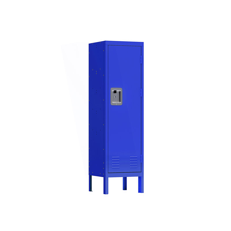 Armoire de rangement moderne 1 porte, Bleu