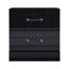 Table de chevet en noir-1734970013