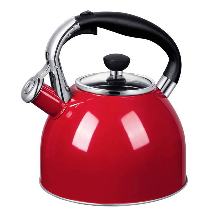 LUXESIT 2.5 Quarts Stainless Steel Whistling Stovetop Tea Kettle