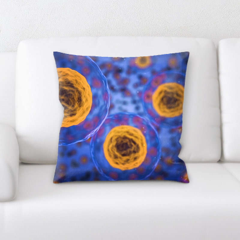 Coussin décoratif à cellules