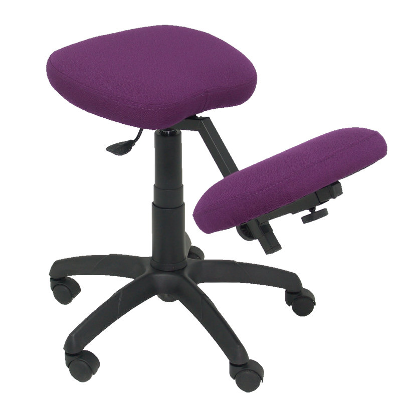 Ergonomic Kneeling Chair, Dark Purple