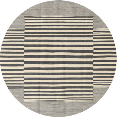Tapis abstrait gris / olive clair