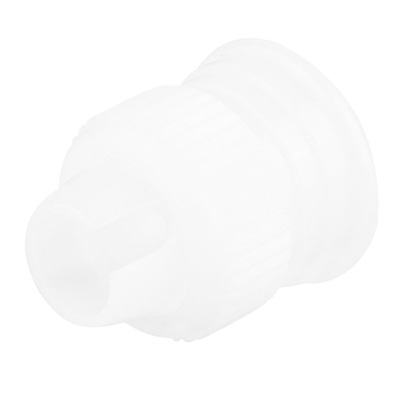 Attache de sac passepoil pour restaurant, 1 attache de glaçage standard - réutilisable, 2 pièces, attache de décoration de gâteaux en plastique blanc, durable, attache solidement des embouts de pâtisserie