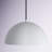Rancourt 1-Light Dimmable Single Dome Pendant-247789139-236833020