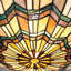 Rio Glass Semi Flush Mount