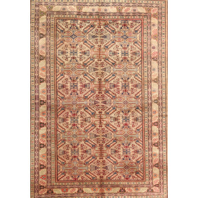 Tapis brun/gris traditionnel Walkertown