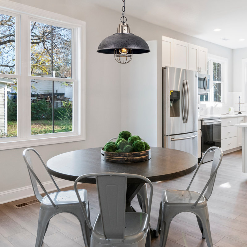 Barthelemy 1-Light Farmhouse Pendant Light