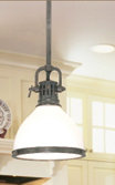 Randolph 1 - Light Pendant, 7", Historic Bronze