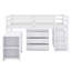 Lit mezzanine double bas avec cabinet-2130900312