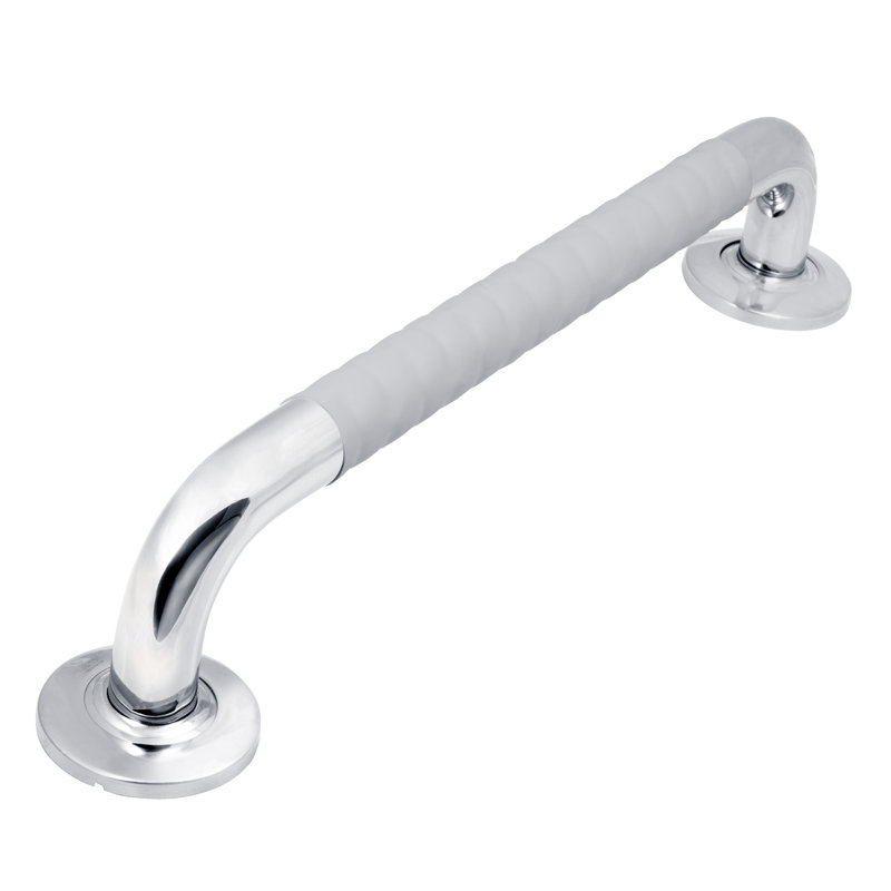 ErgoSafetyBar de 18 po à prise souple ergonomique et souple de 32 mm de diamètre, conforme à l'ADA, capacité de poids de 500 lb
