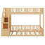 Lit superposé moderne avec solutions de rangement pour escalier-229482323