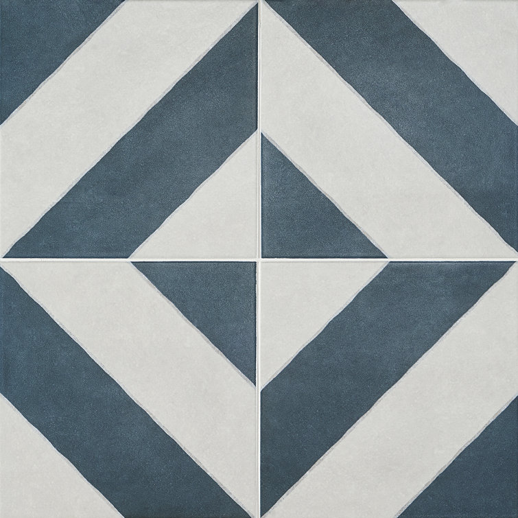 Ava Diagonal 9" x 9" Porcelain Tile (10.76 sq. ft./ Case)