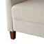 Fauteuil d'appoint rembourré inclinable manuel avec dossier inclinable, aucun assemblage requis