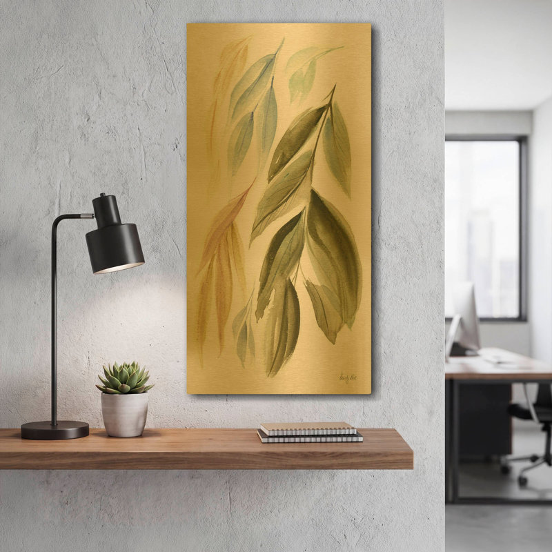 " Leafy Cascade ", 12"x24"