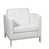 White Faux Leather