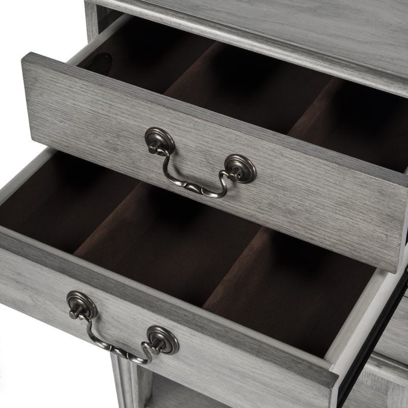 Hardwick 4 Drawer Chest, Gray