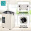 Fabric Rolling Laundry Hamper with Handles-71296953