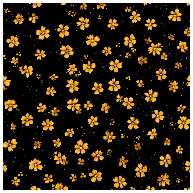 Tapisserie murale florale - Décoration murale à motif, H 68 po x l 80 po avec 4 œillets