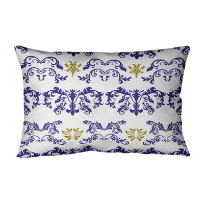 Baltimore Football Baroque Rectangular Pillow Cover & Insert