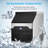 Zstar 260 Lb. Daily Production Cube Ice Freestanding Ice Maker