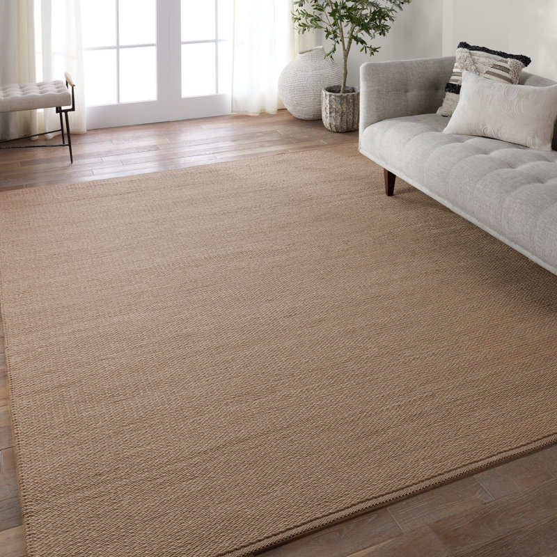 Maverick Area Rug in Taupe, Rectangle 6' x 9'