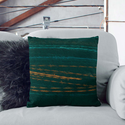 Geometric Square Cushion