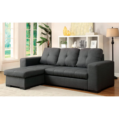 Candace Faux Leather Sectional Reversible