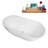 59" Streamline Freestanding Tub and Tray With Internal Drain-101686108