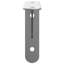 Borough Wharf Shelf Brackets 4 Pcs 15X2.5X11.5 Cm Silver Stainless Steel-1214008727-1214008729