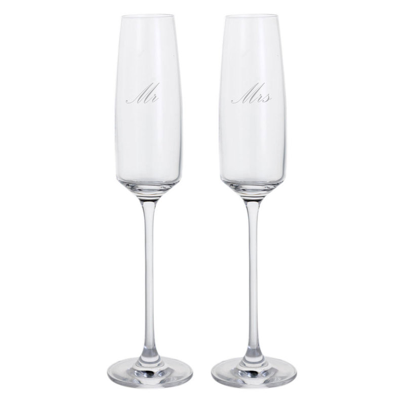 Elevate Flute Pair - Mr & Mrs
