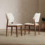  Chaise de salle à manger à dossier moderne Modern, 2 pièces, similicuir-1570498219