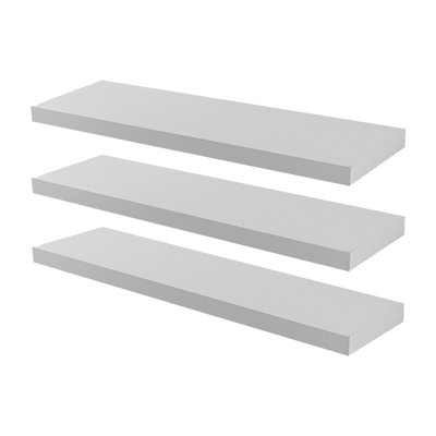 Harbour Housewares - Modern Floating Wall Shelves