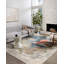Tapis gris / bleu marine Ahmirah-2124496221