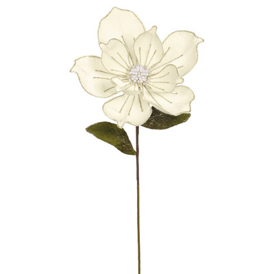 Jeweled Magnolia Stem, Large - 24 Inches
