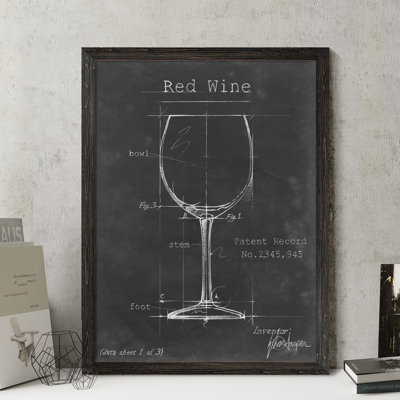 «Barware Blueprint III» par Paul Cezanne - reproduction d'art encadrée