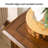 Brown Solid Wood Shoe Storage Bench-1134865075