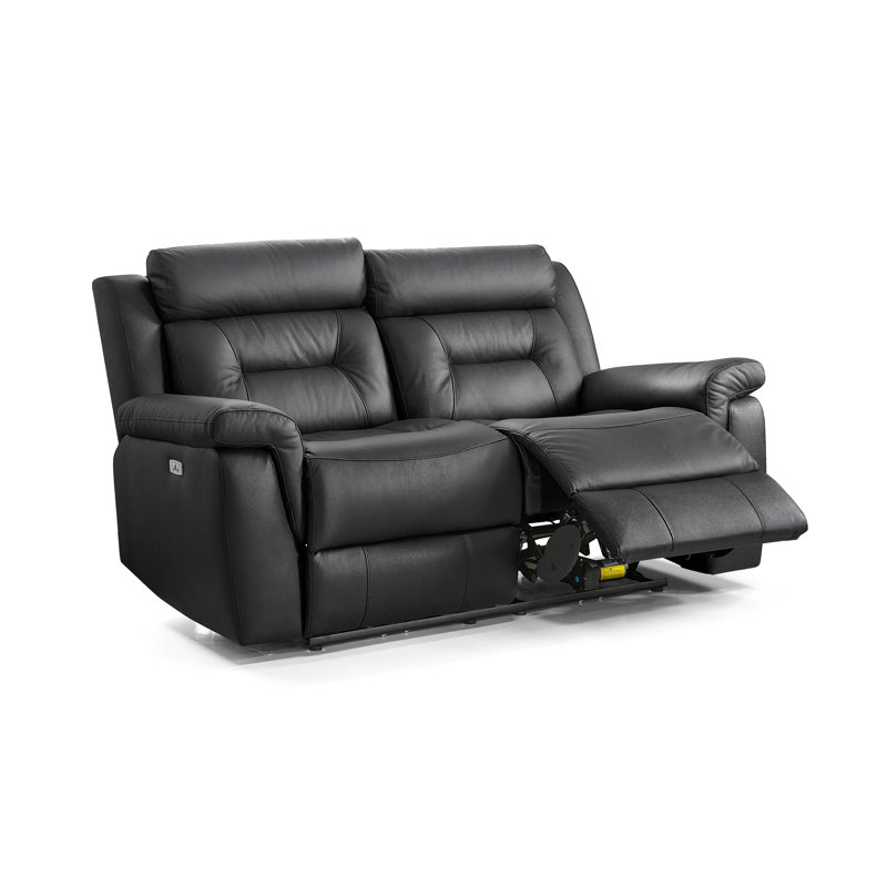 Milan 3+2 Electric Recliner Black