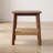 Alisma 20" Acacia Wood End Table with Woven Shelf, Warm Chestnut