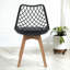 Alma Dining Chair With Wooden Legs-486056645-479671146