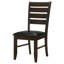 Chaises d'appoint rembourrées (ensemble de 2)