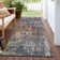 Machine Washable Indoor/Outdoor Claudian ACN1237 Pewter Rug